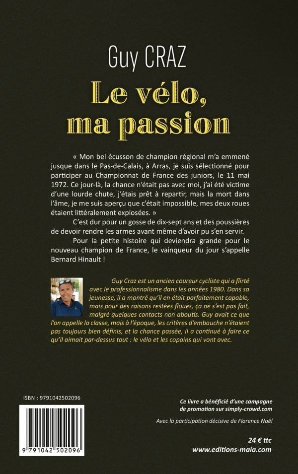 Le vélo, ma passion Guy CRAZ2