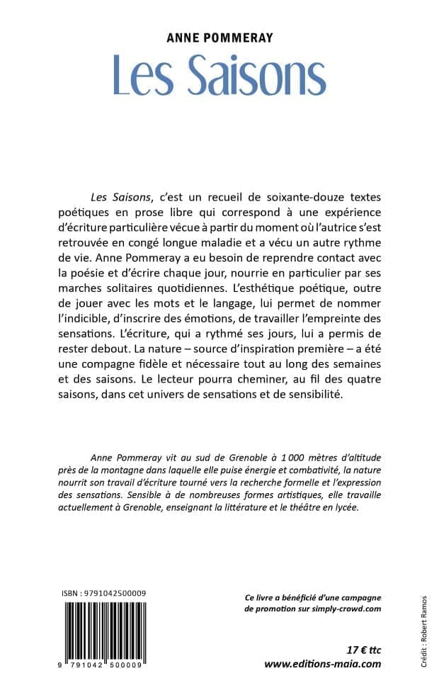 POMMERAY ANNE - LES SAISONS2
