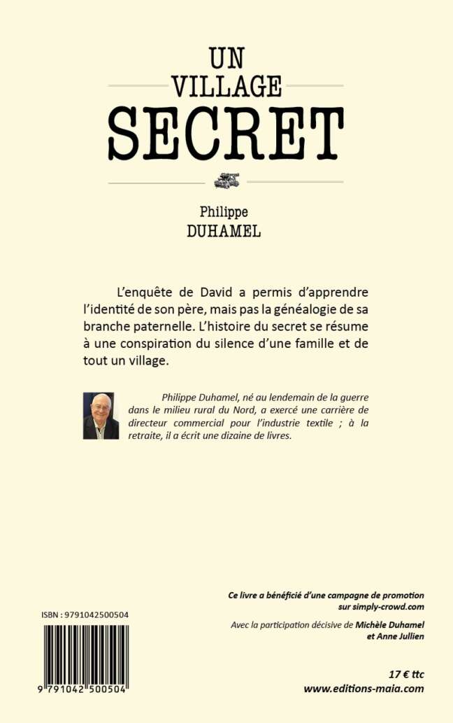 Un village secret Philippe Duhamel2