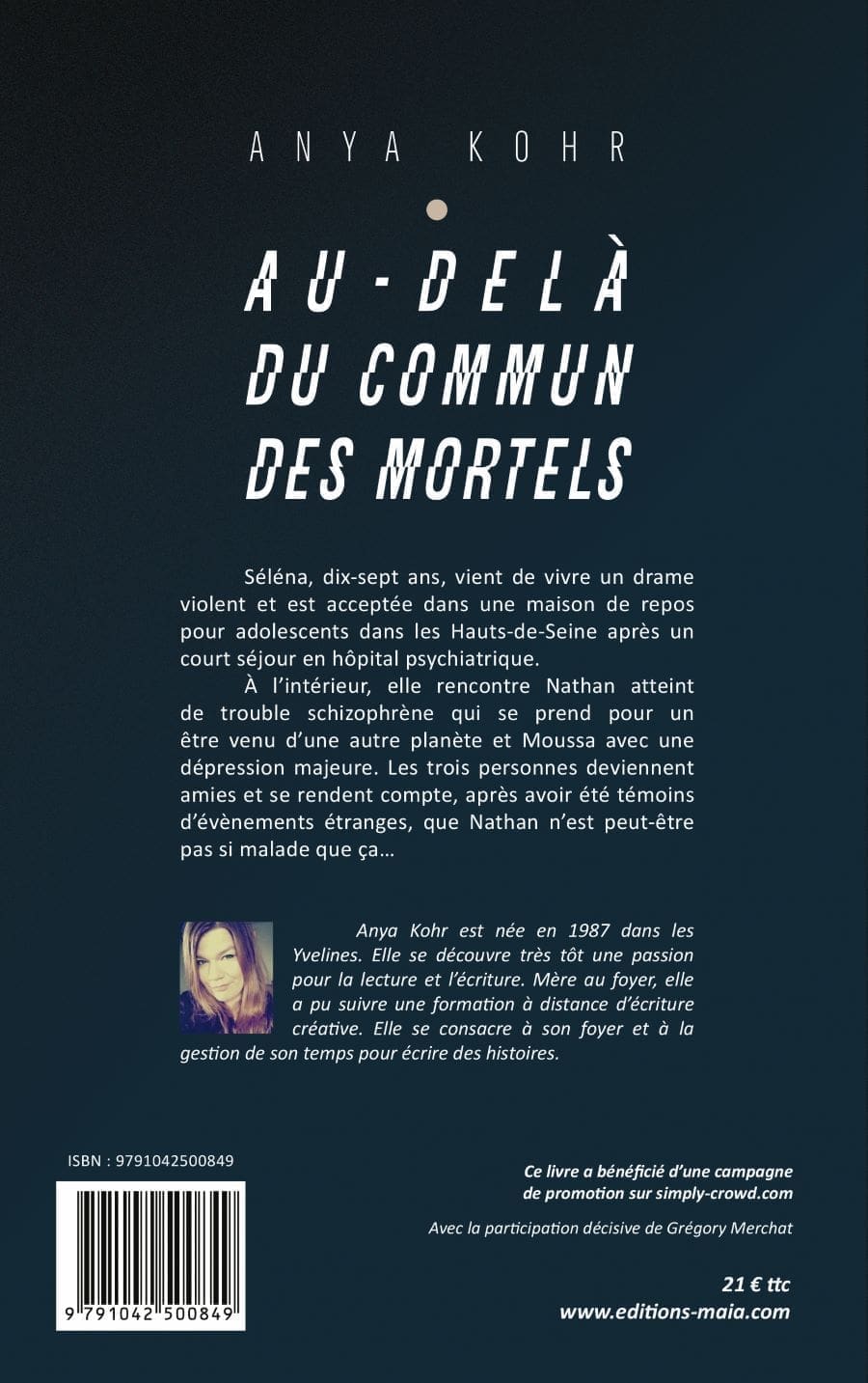 Anya Kohr - Au-delà du commun des mortels2