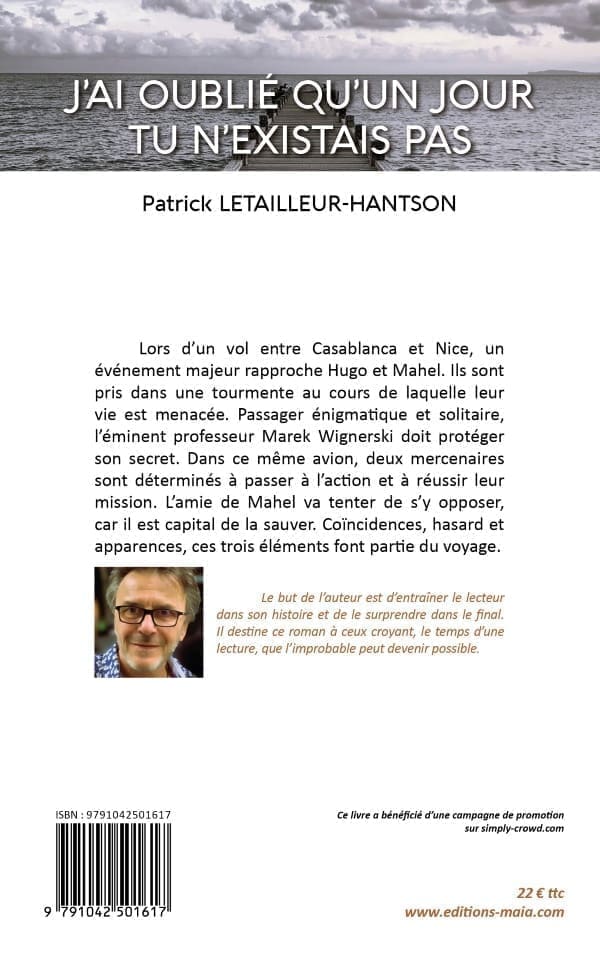 J'ai oublié Patrick Letailleur_2