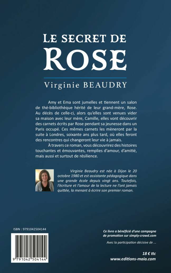 Virginie BEAUDRY - Le secret de Rose 2
