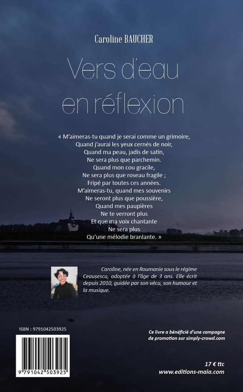 Caroline BAUCHER - Vers d’eau en réflexion 2