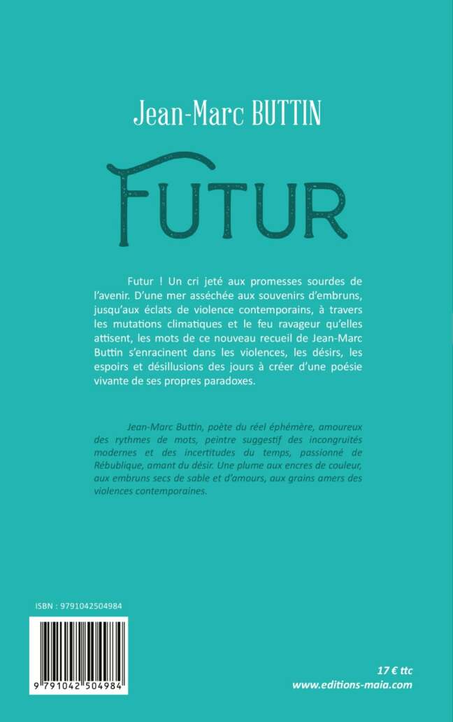 Futur par Jean-Marc Buttin • Achat en ligne avec Editions Maïa