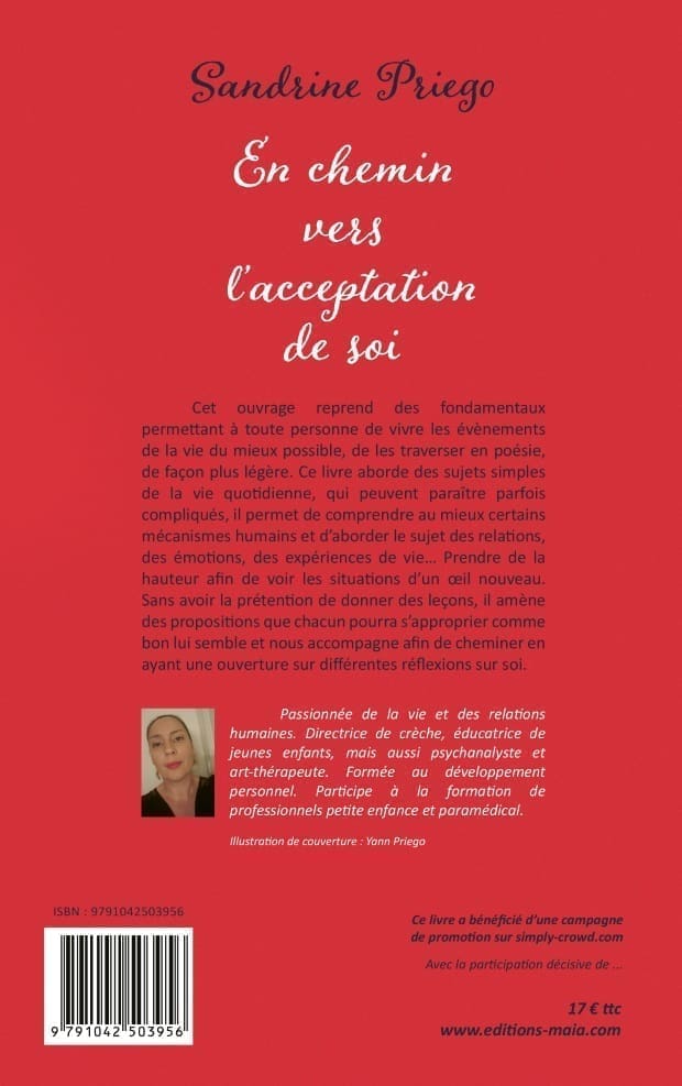 Sandrine PRIEGO - En chemin vers l’acceptation de soi 2