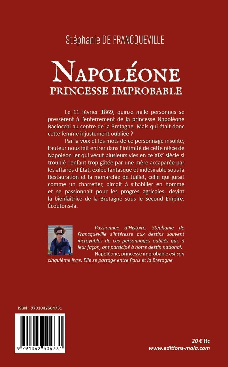 Stéphanie DE FRANCQUEVILLE - Napoléone, princesse improbable 2