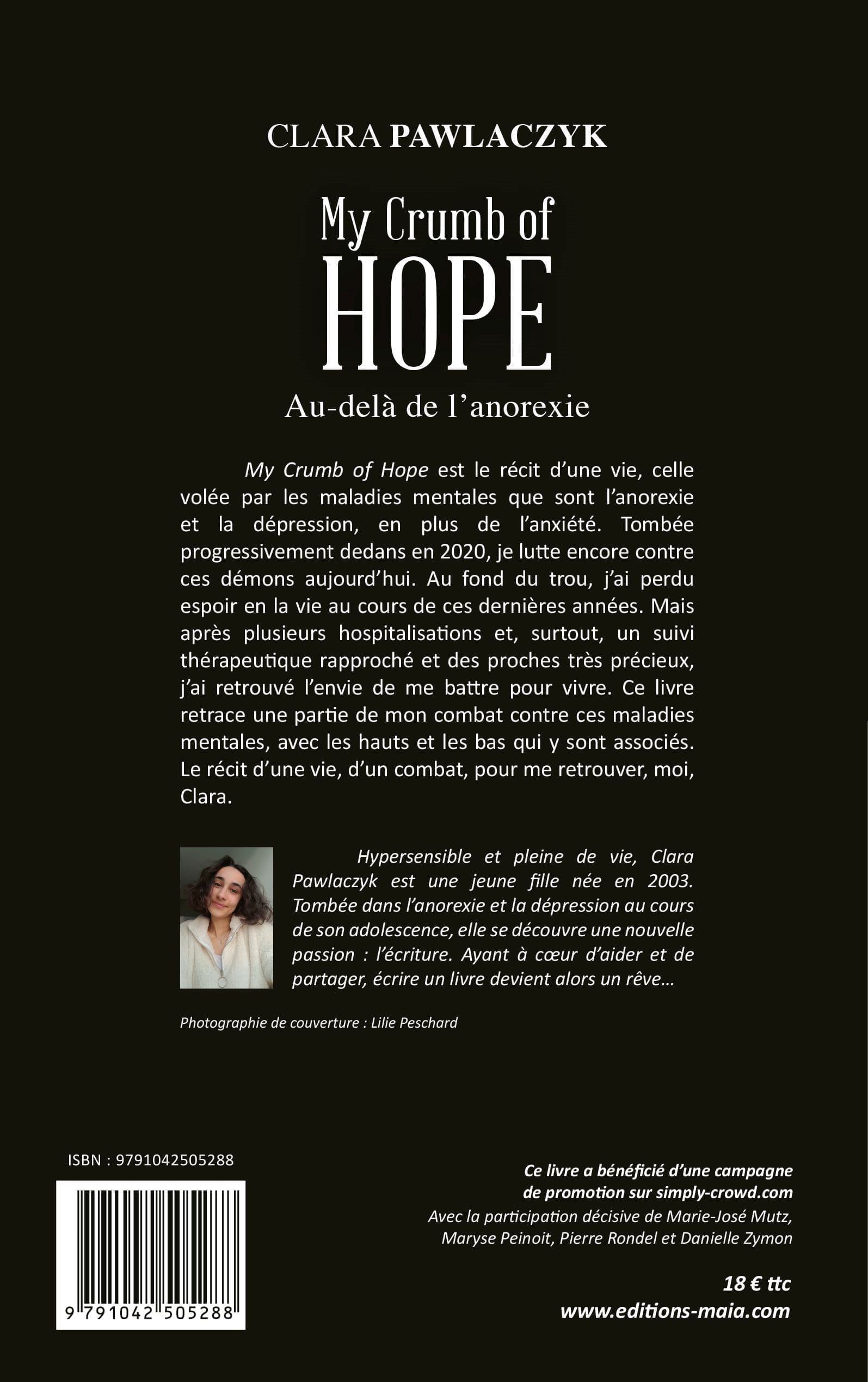Clara PAWLACZYK - My Crumb of Hope 2