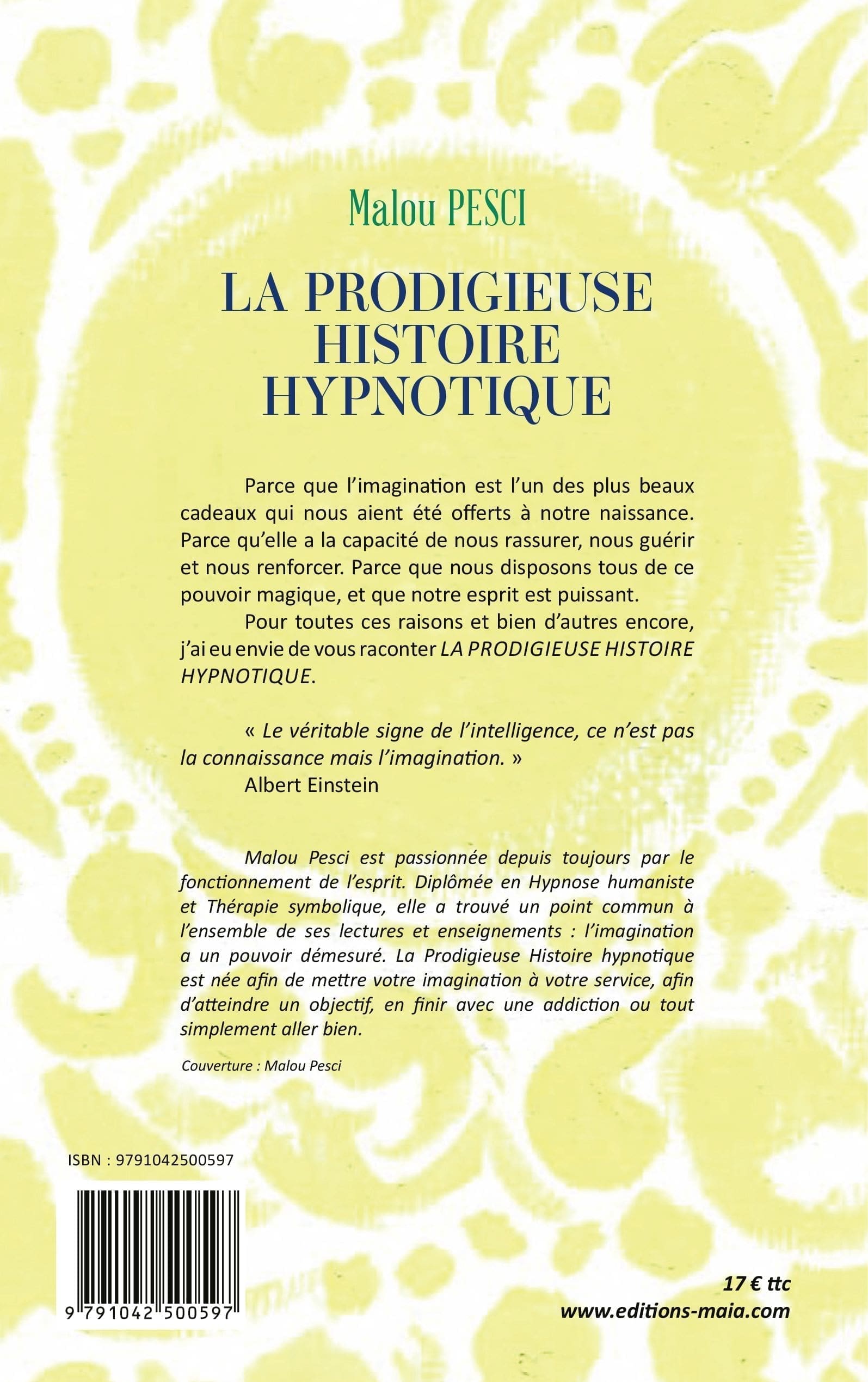 Malou PESCI - La Prodigieuse Histoire hypnotique FICHIERS 2