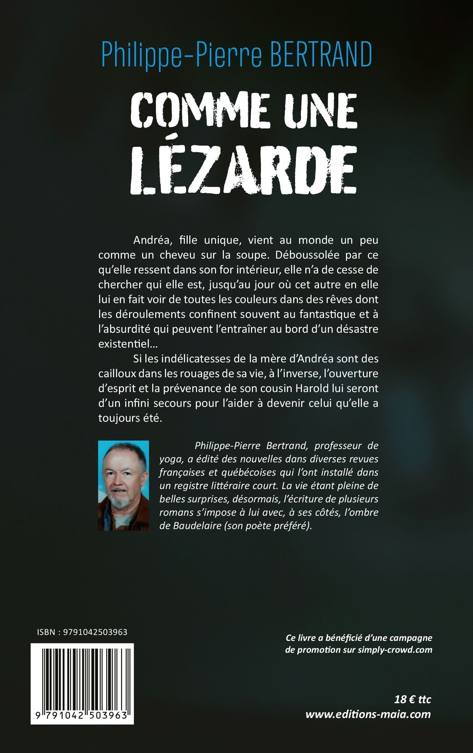 Philippe-Pierre BERTRAND - Comme une lézarde 2