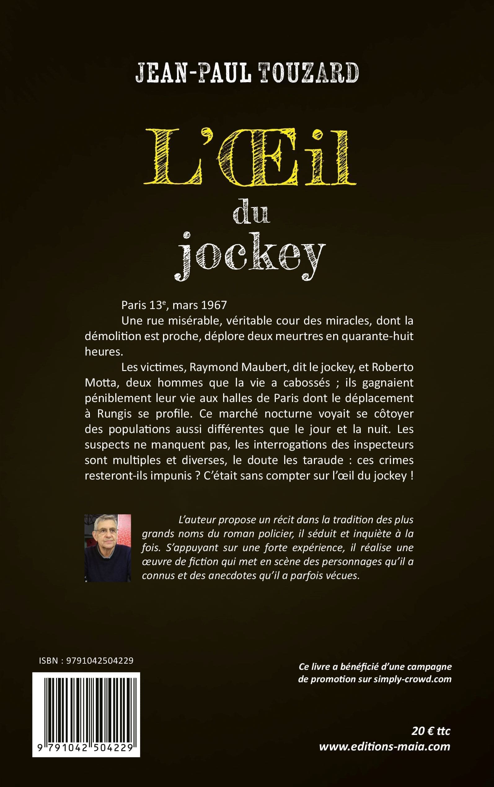 Jean-Paul TOUZARD - L’Œil du jockey 2