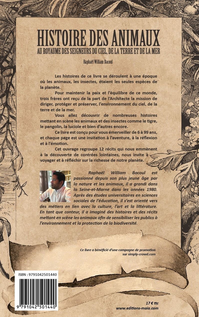 Histoire des animaux Raphael William Bacoul2
