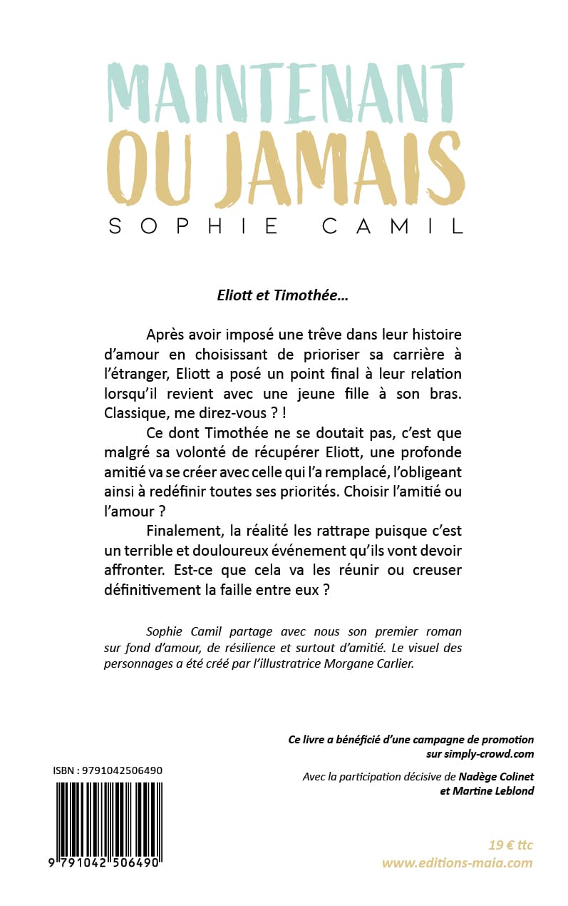 Maintenant ou jamais Sophie Camil2
