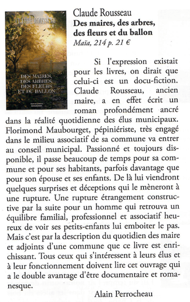 Des maires, des arbres, des fleurs et du ballon – Image 3