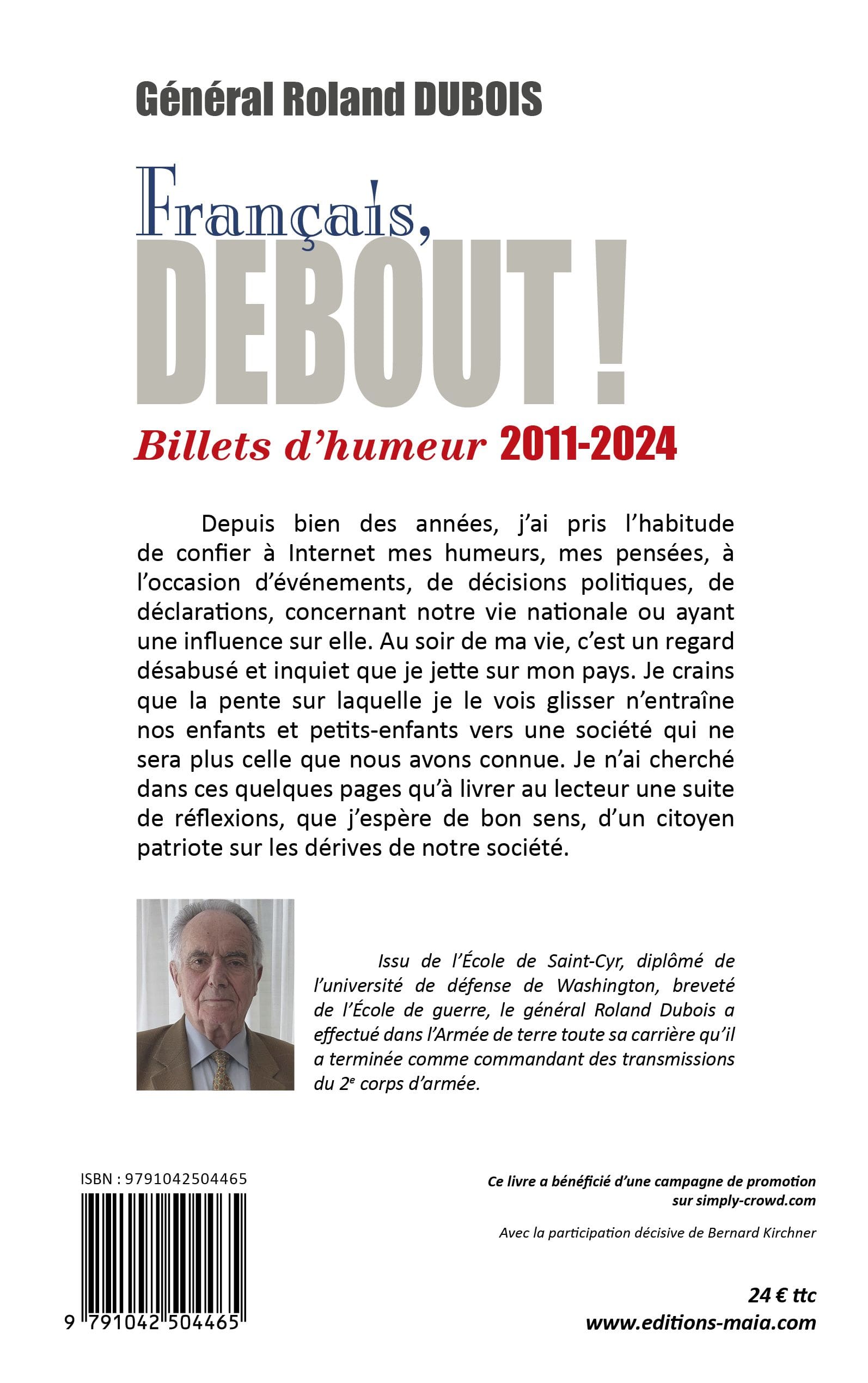 Français, Debout ! - Billets d’humeur 2011-2024 – Image 2