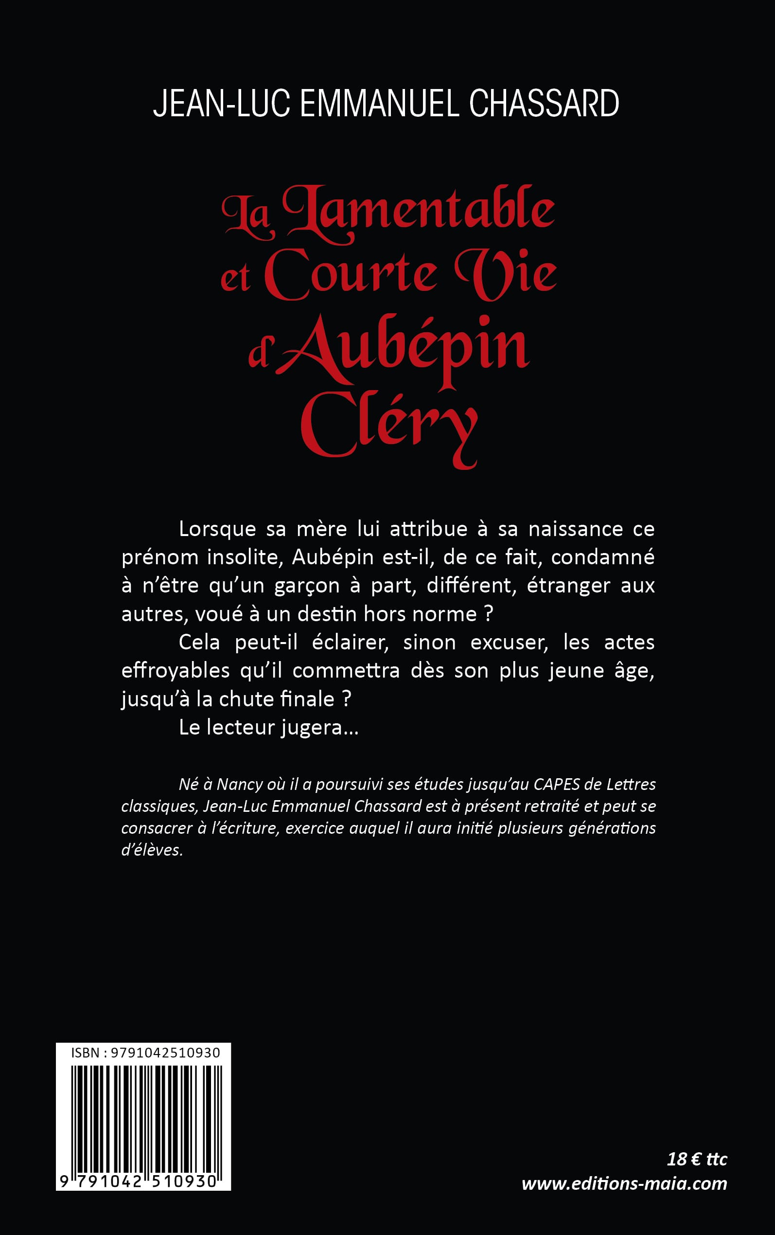 La Lamentable et Courte Vie d’Aubépin Cléry – Image 2