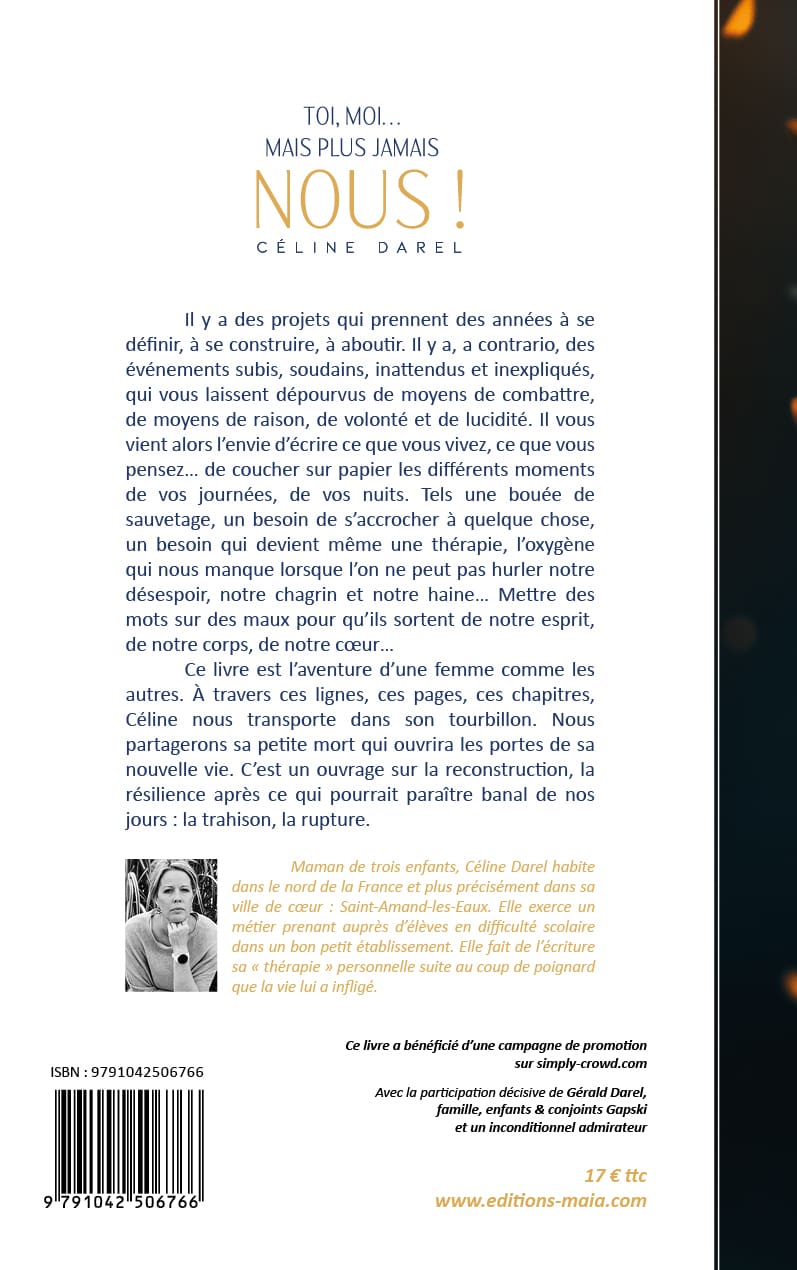 Toi, moi… Mais plus jamais nous ! - Céline Darel