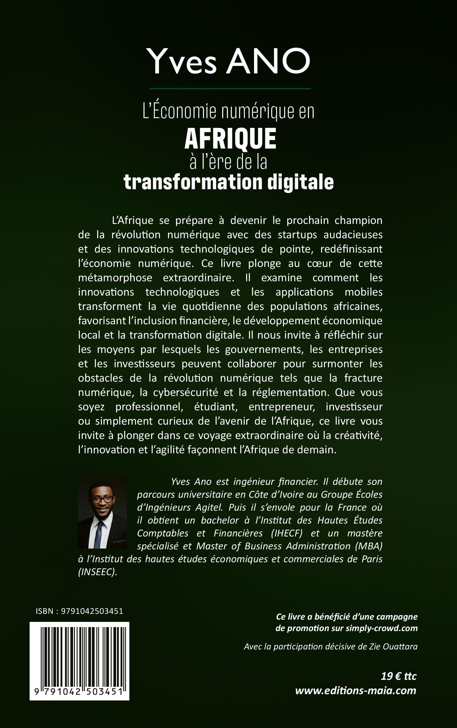 L’Économie numérique en Afrique à l’ère de la transformation digitale - Yves Ano