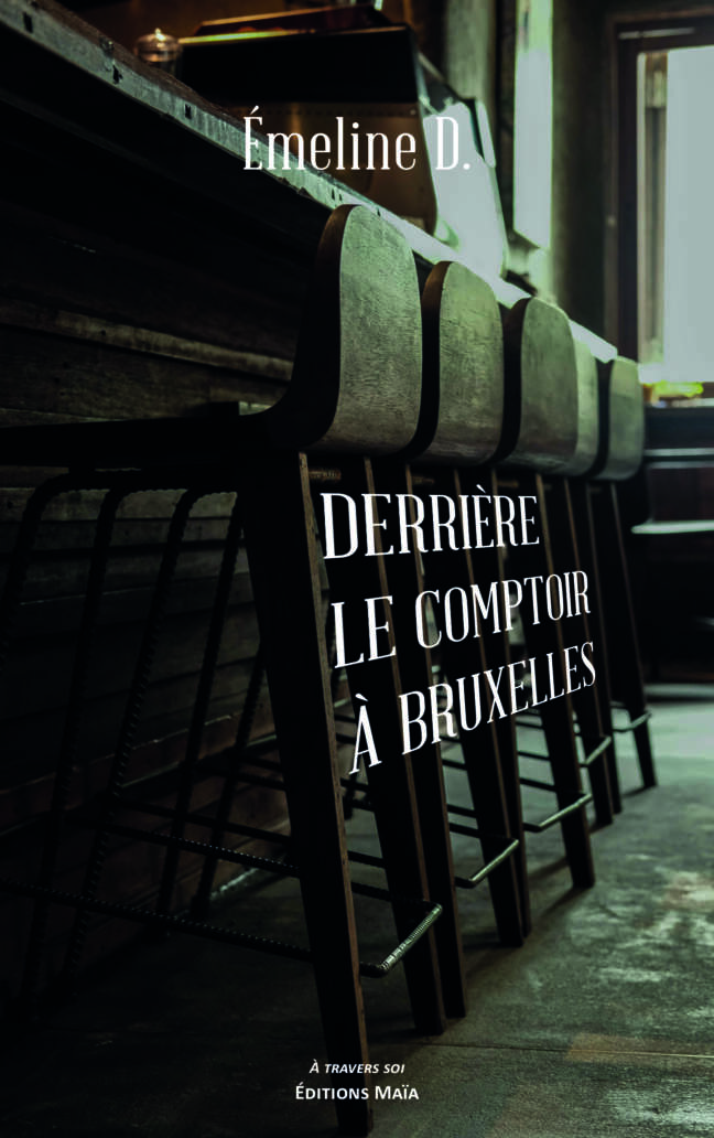 Émeline D. Derrière le comptoir à Bruxelles