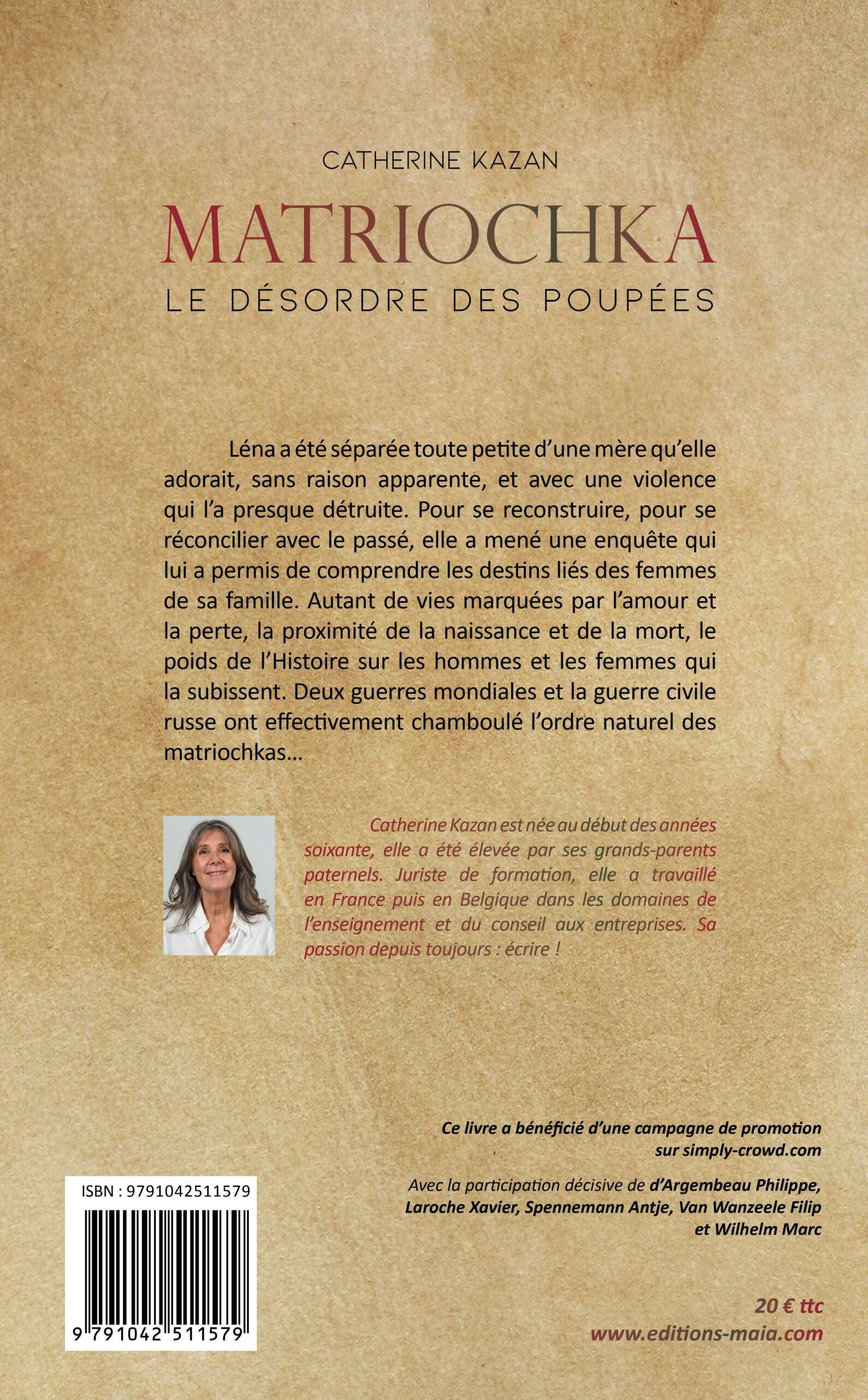 Catherine Kazan - Matriochka - Le Désordre des poupées