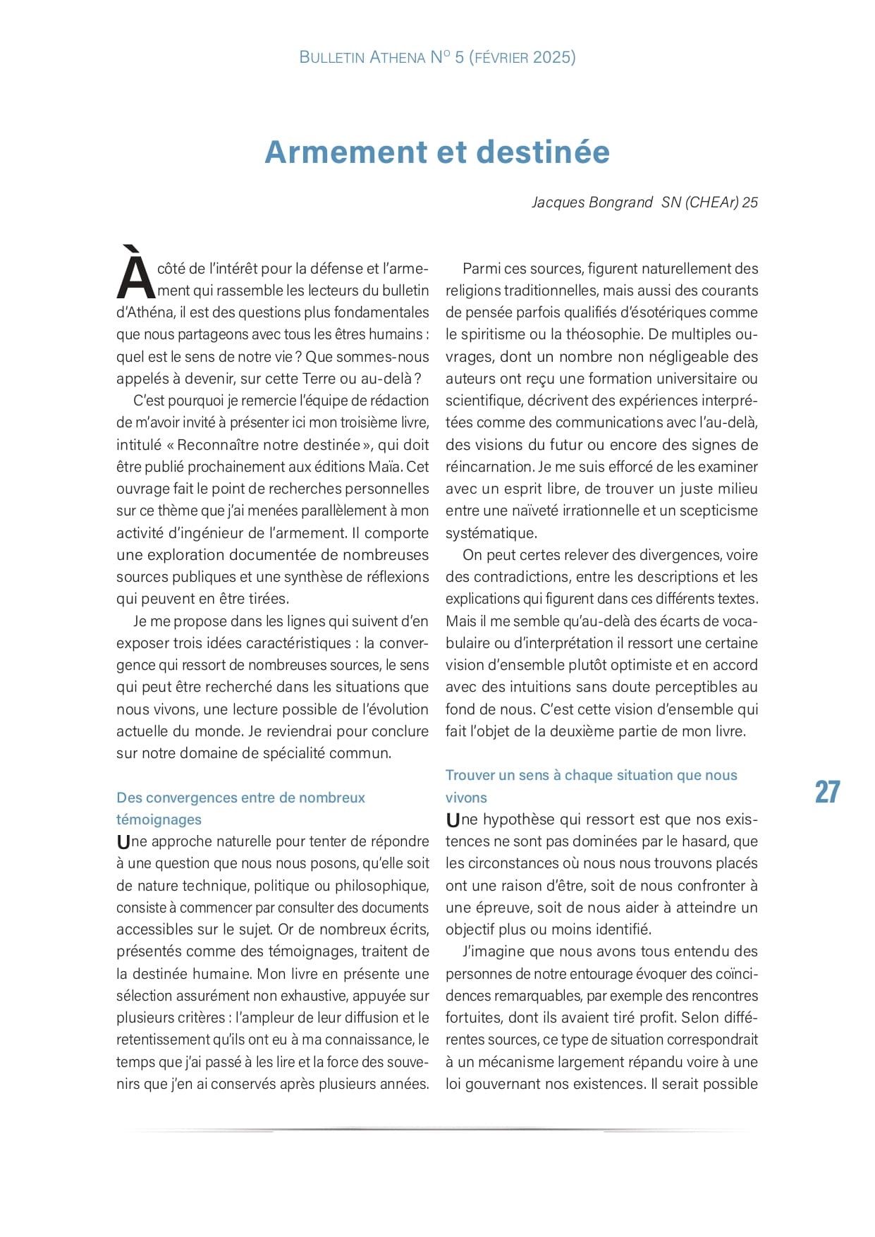 Reconnaître notre destinée – Image 3