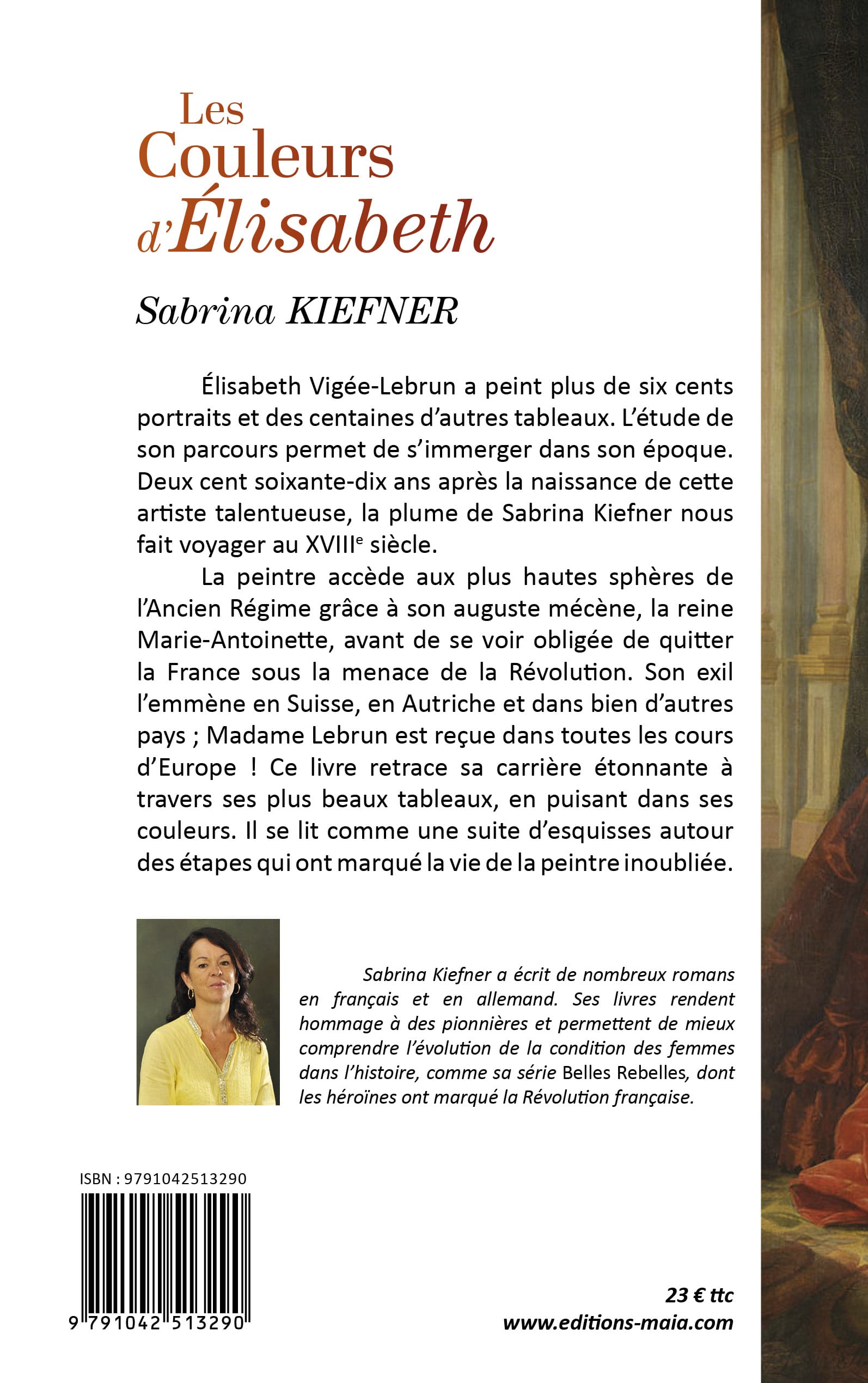 Sabrina Kiefner - Les Couleurs d'Élisabeth