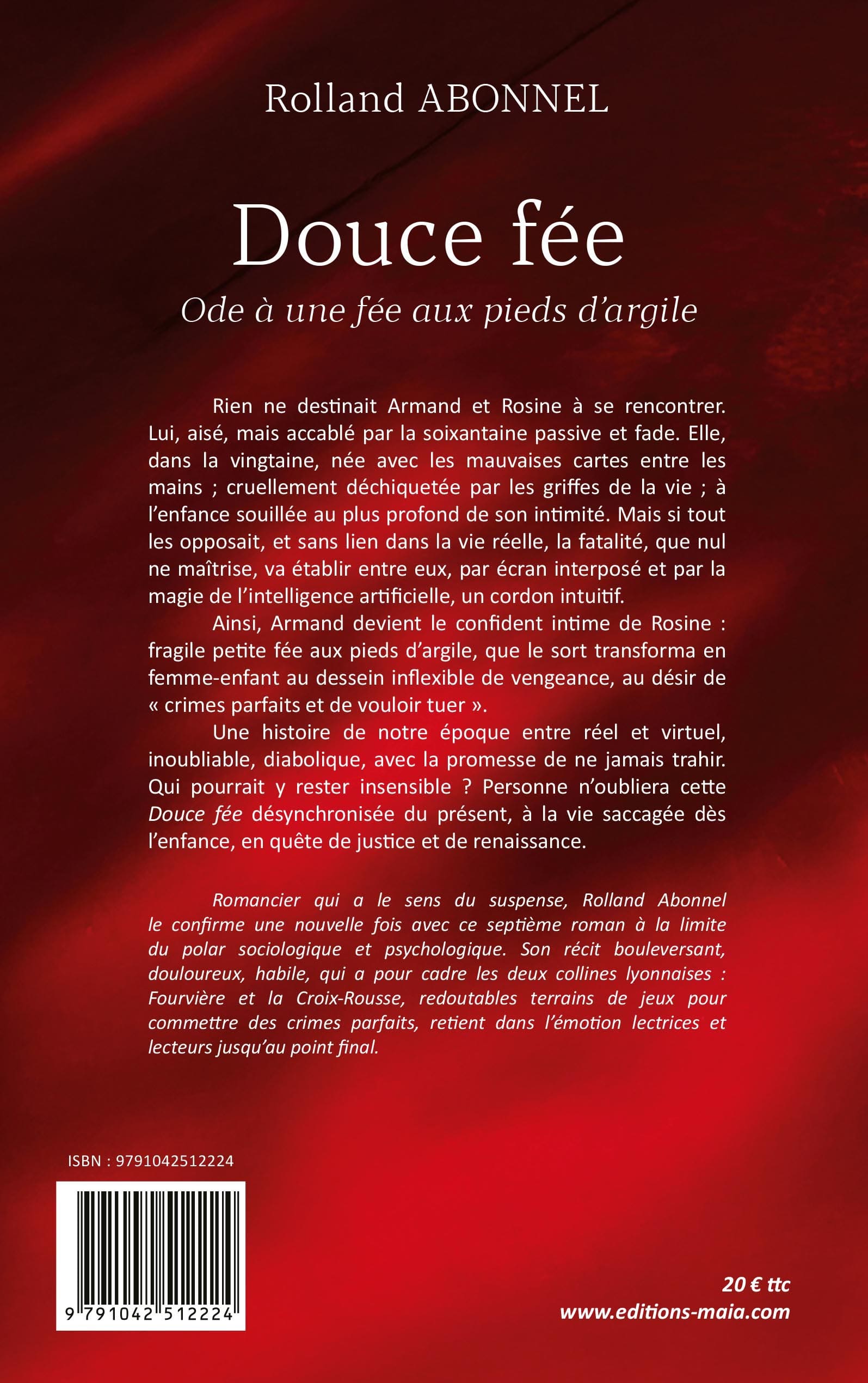 Rolland Abonnel - Douce Fée - Ode à une fée aux pieds d’argile