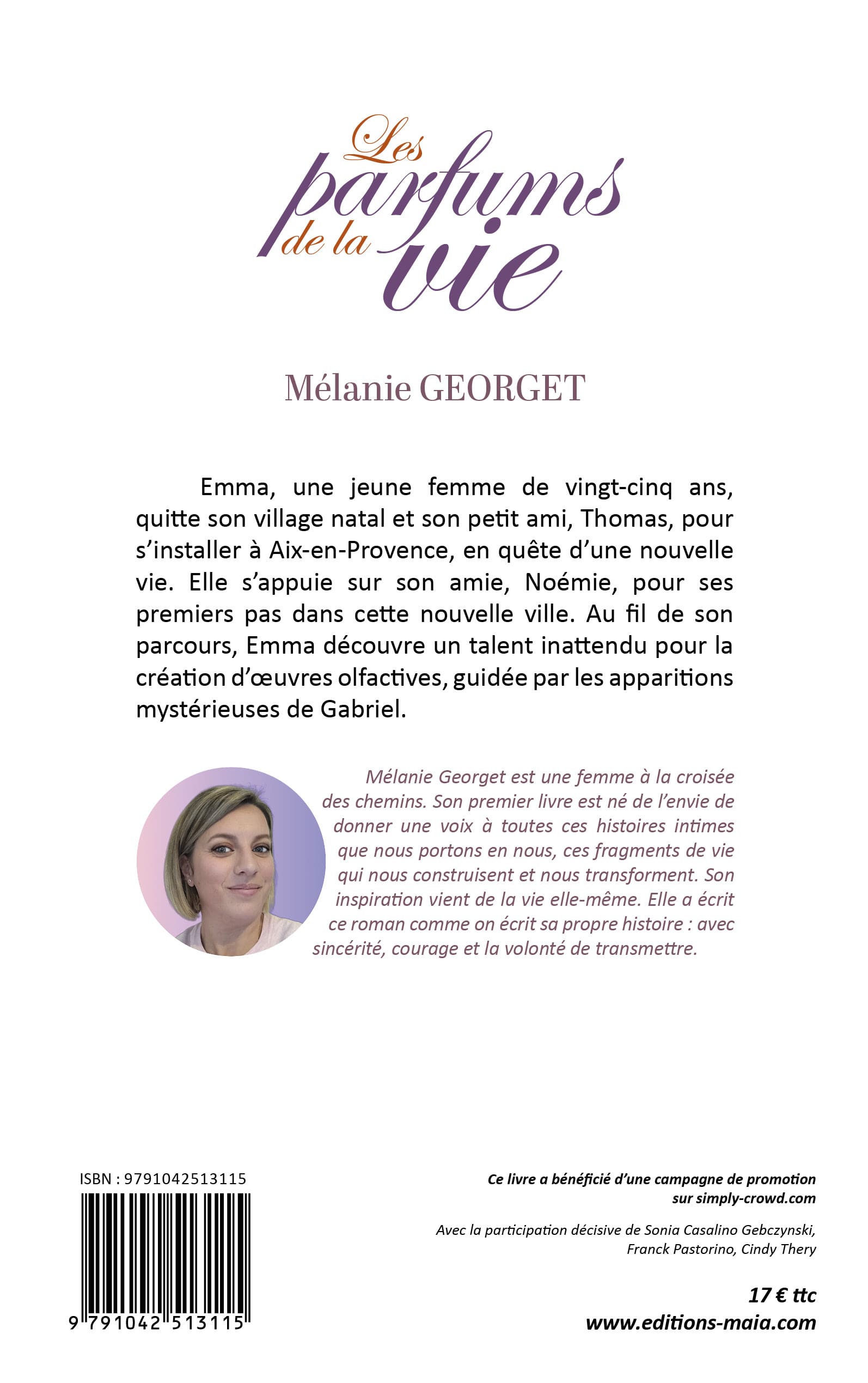 Mélanie Georget - Les Parfums de la vie