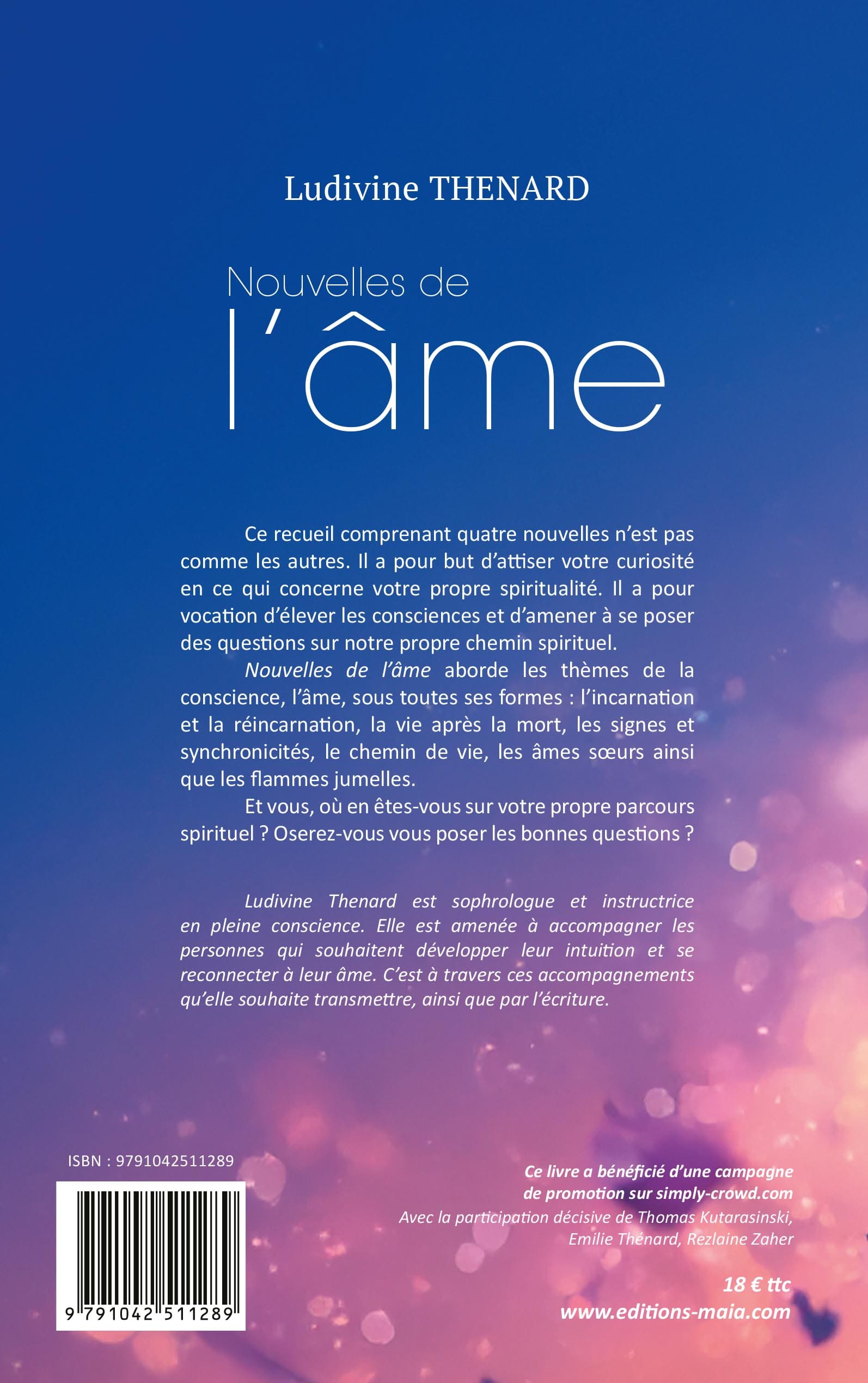 Ludivine Thenard, Nouvelles de l'âme