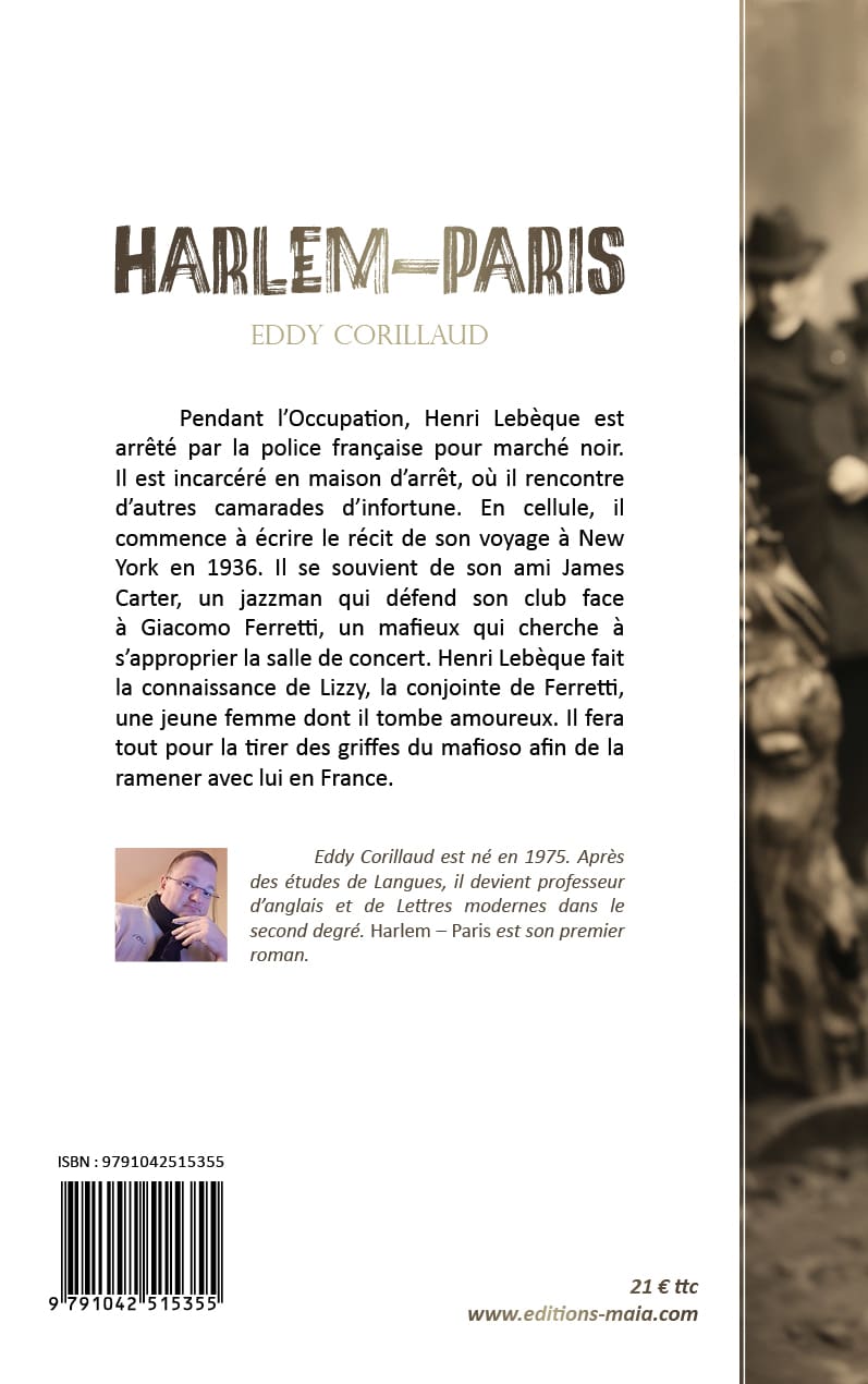 Eddy Corillaud - Harlem-Paris