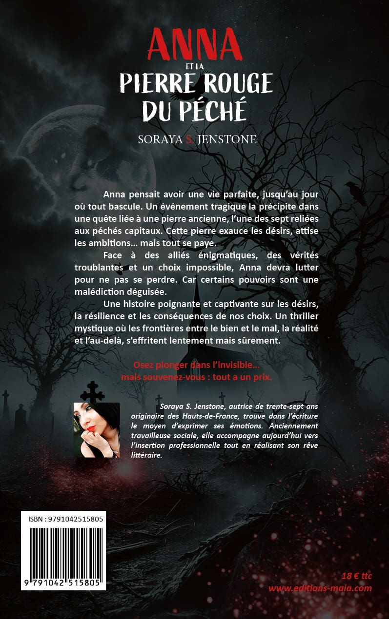 Soraya S. Jenstone, Anna et la pierre rouge du péché