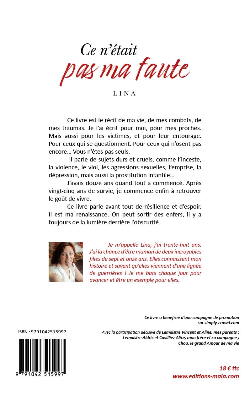 Ce n'était pas ma faute - Lina
