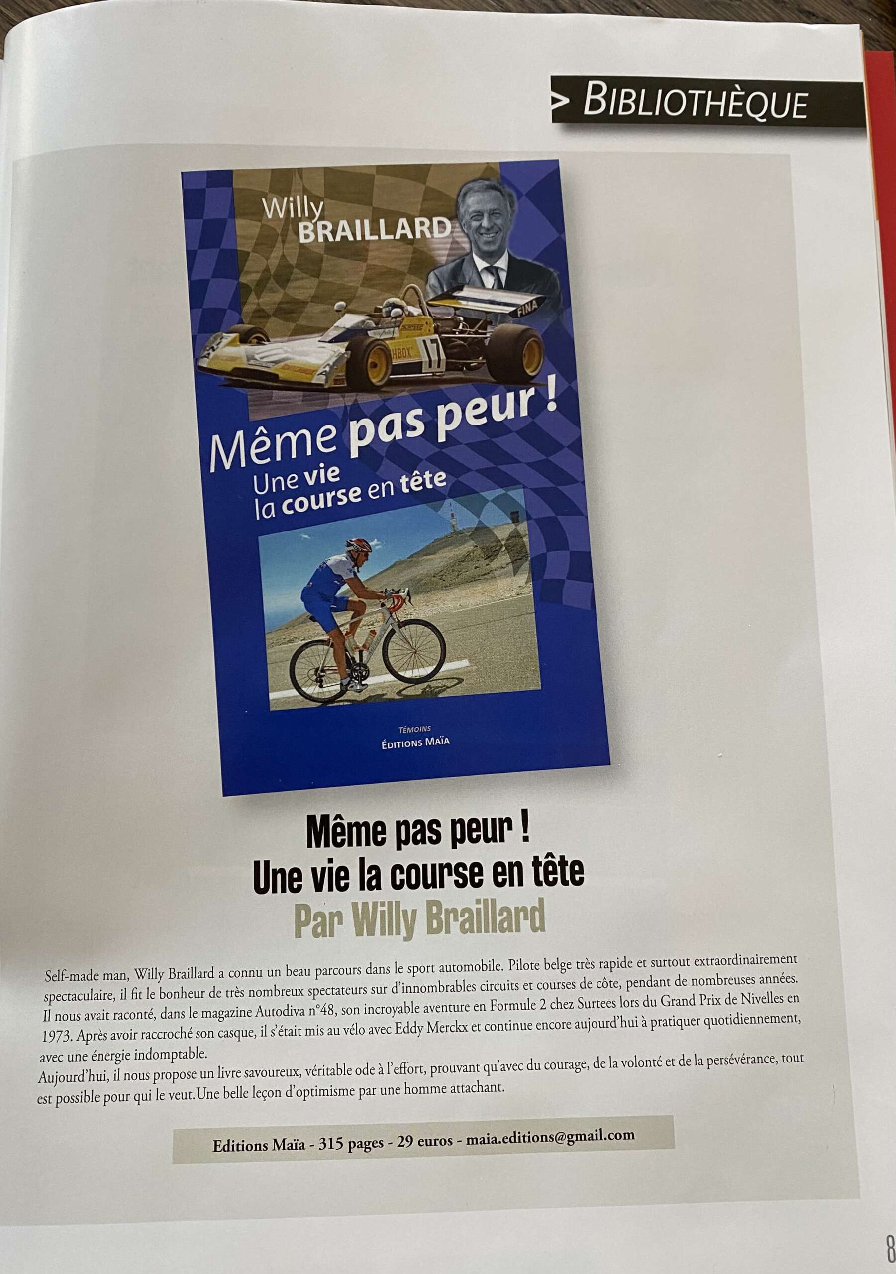 Même pas peur ! Une vie la course en tête – Image 7