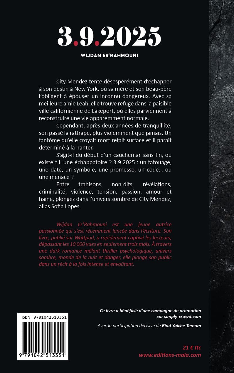 Wijdan Er’rahmouni, 3.9.2025