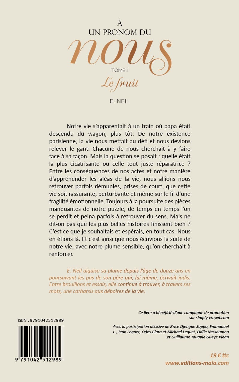 À un pronom du nous - Tome I - Le fruit – Image 2