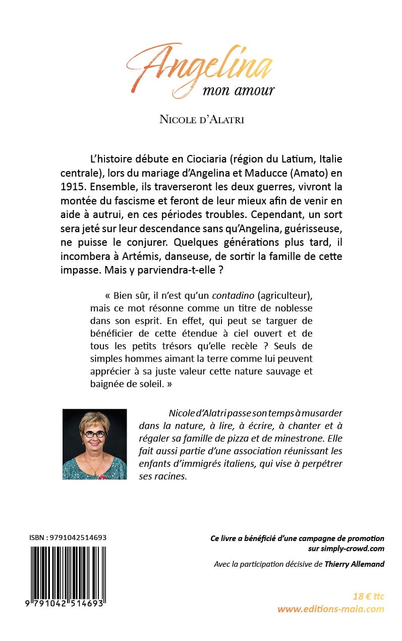 Nicole d’Alatri, Angelina mon amour