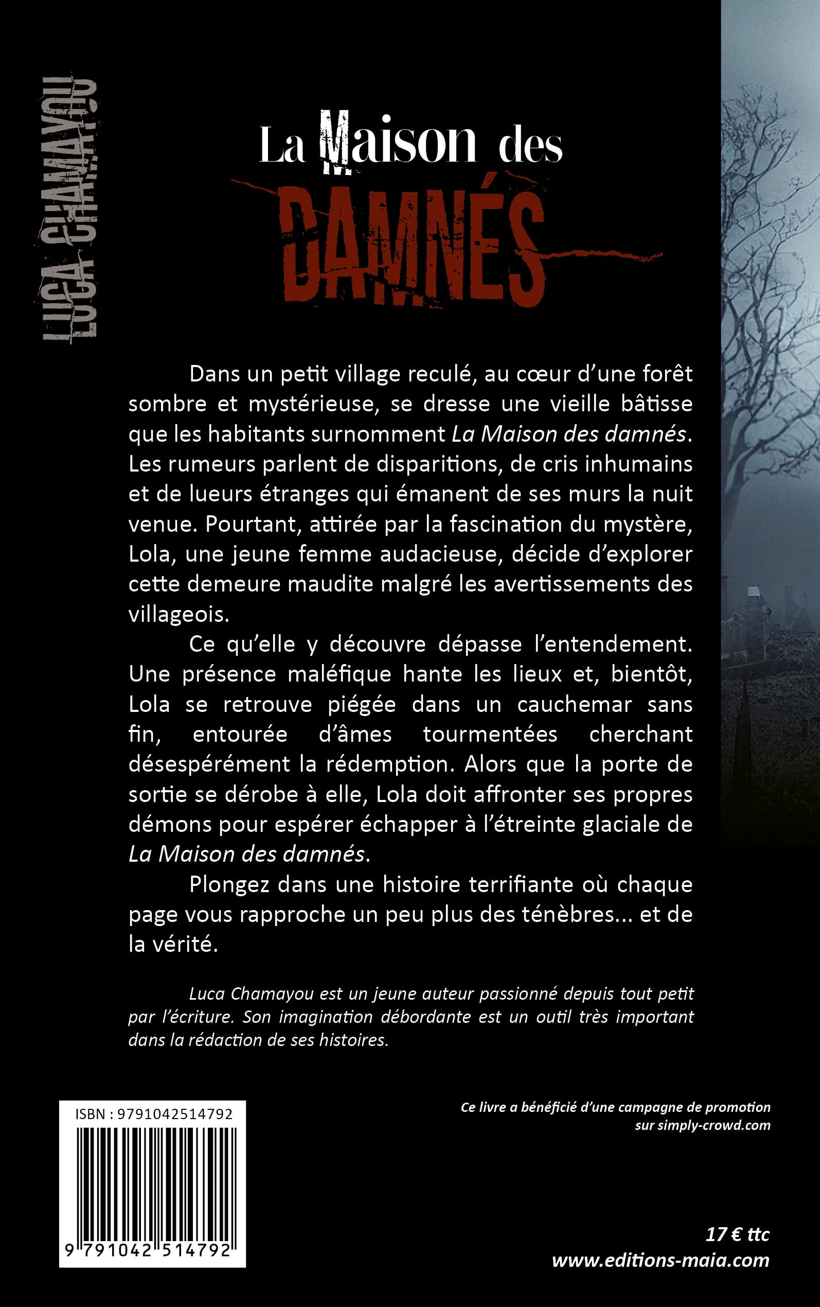 Luca Chamayou - La maison des damnés