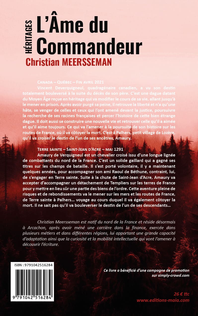 Christian Meersseman, L’Âme du commandeur, Héritages, Tome 2