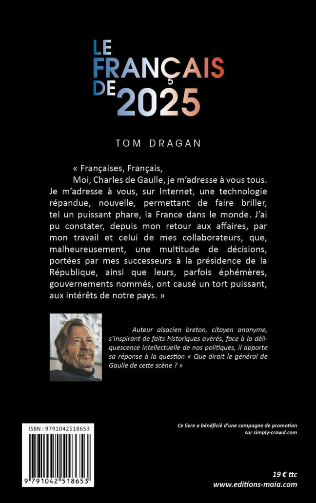 Tom Dragan, Le Français de 2025