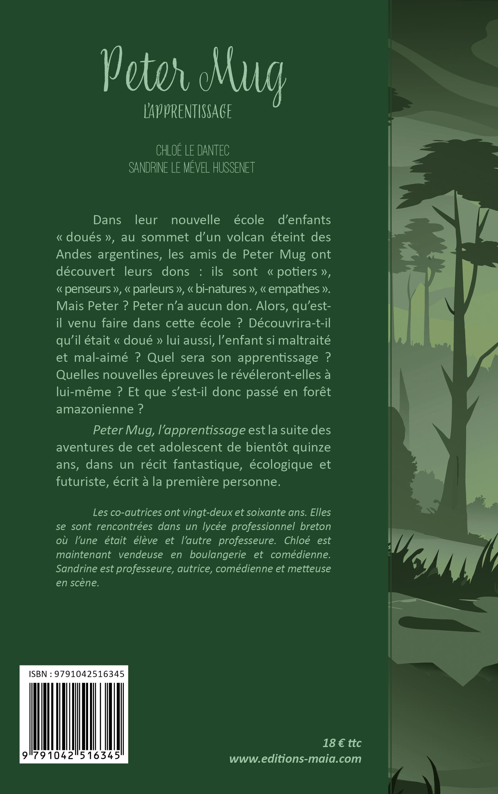 Chloé Le Dantec et Sandrine Le Mével Hussenet, Peter Mug, Tome 2, L’apprentissage