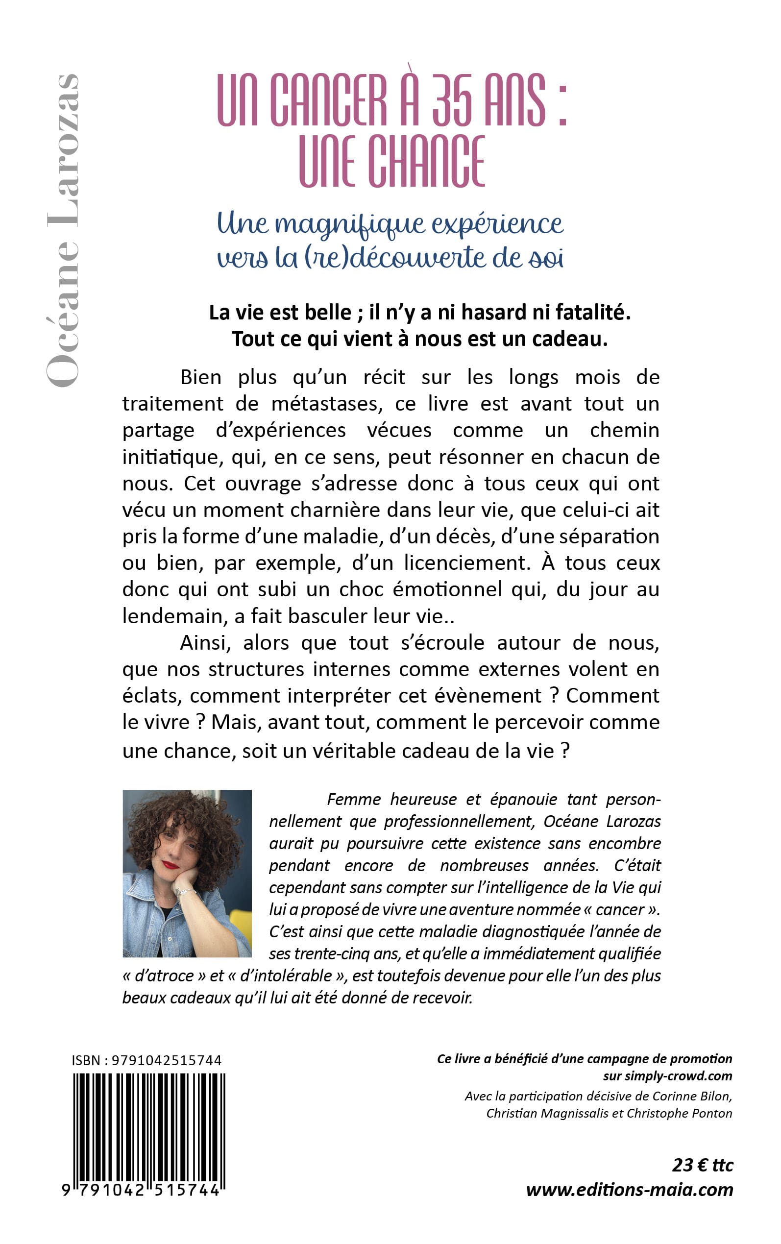 Un cancer à 35 ans : une chance - Une magnifique expérience vers la (re)découverte de soi – Image 2