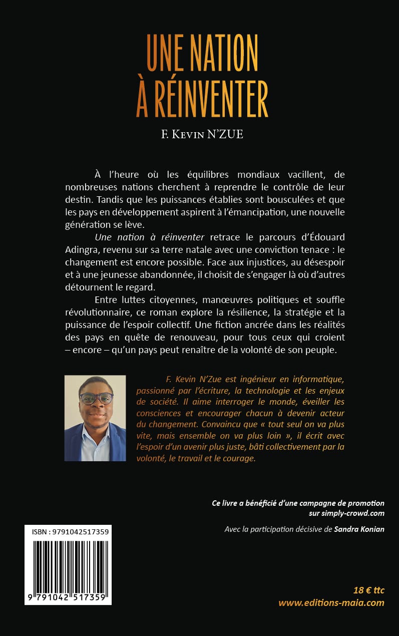 F. Kevin N’Zue, Une nation à réinventer