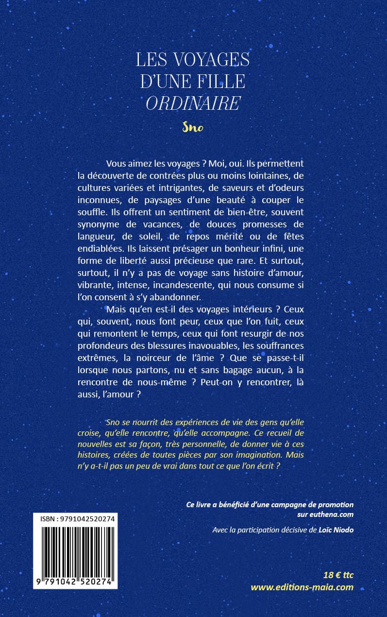 Sno, Les voyages d’une fille ordinaire