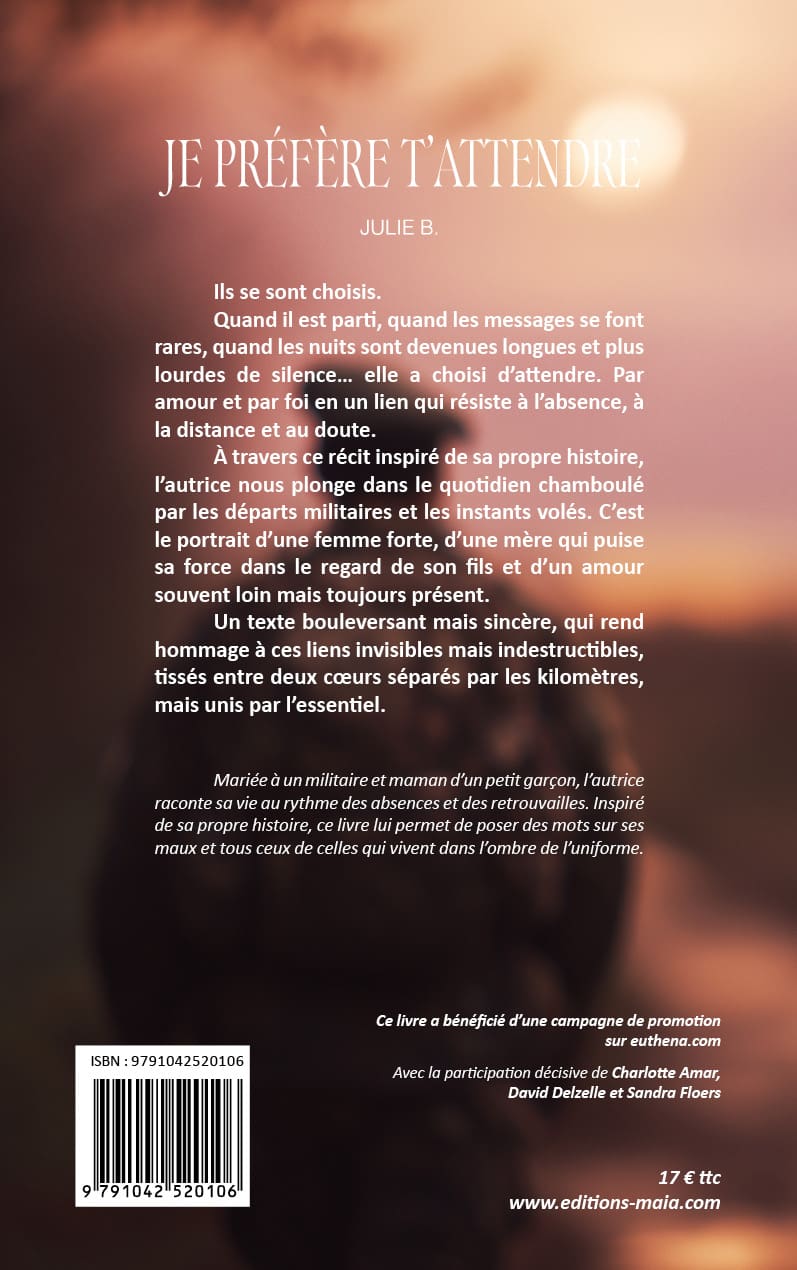Julie B., Je préfère t’attendre