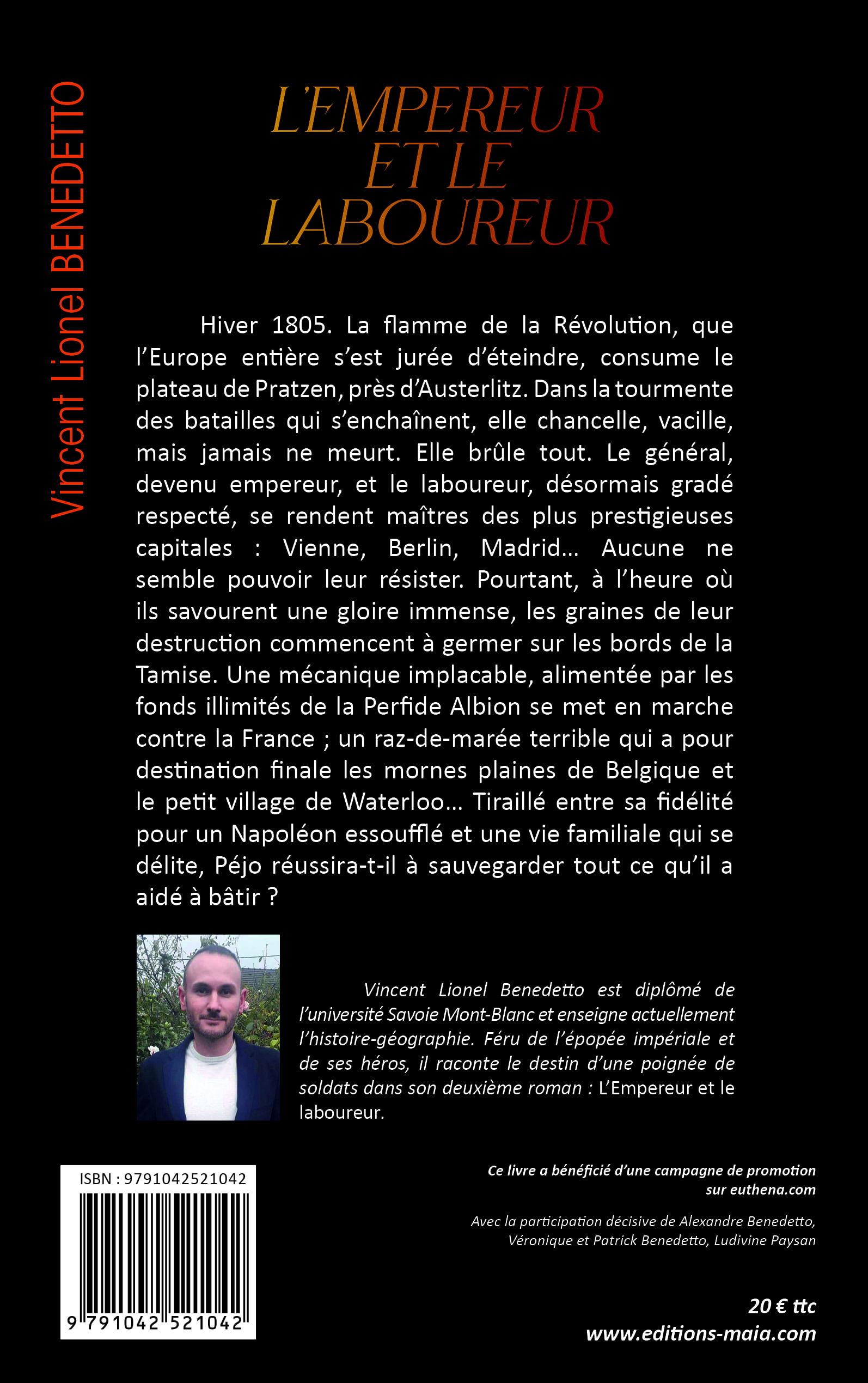 Vincent Lionel Benedetto, L’empereur et le laboureur