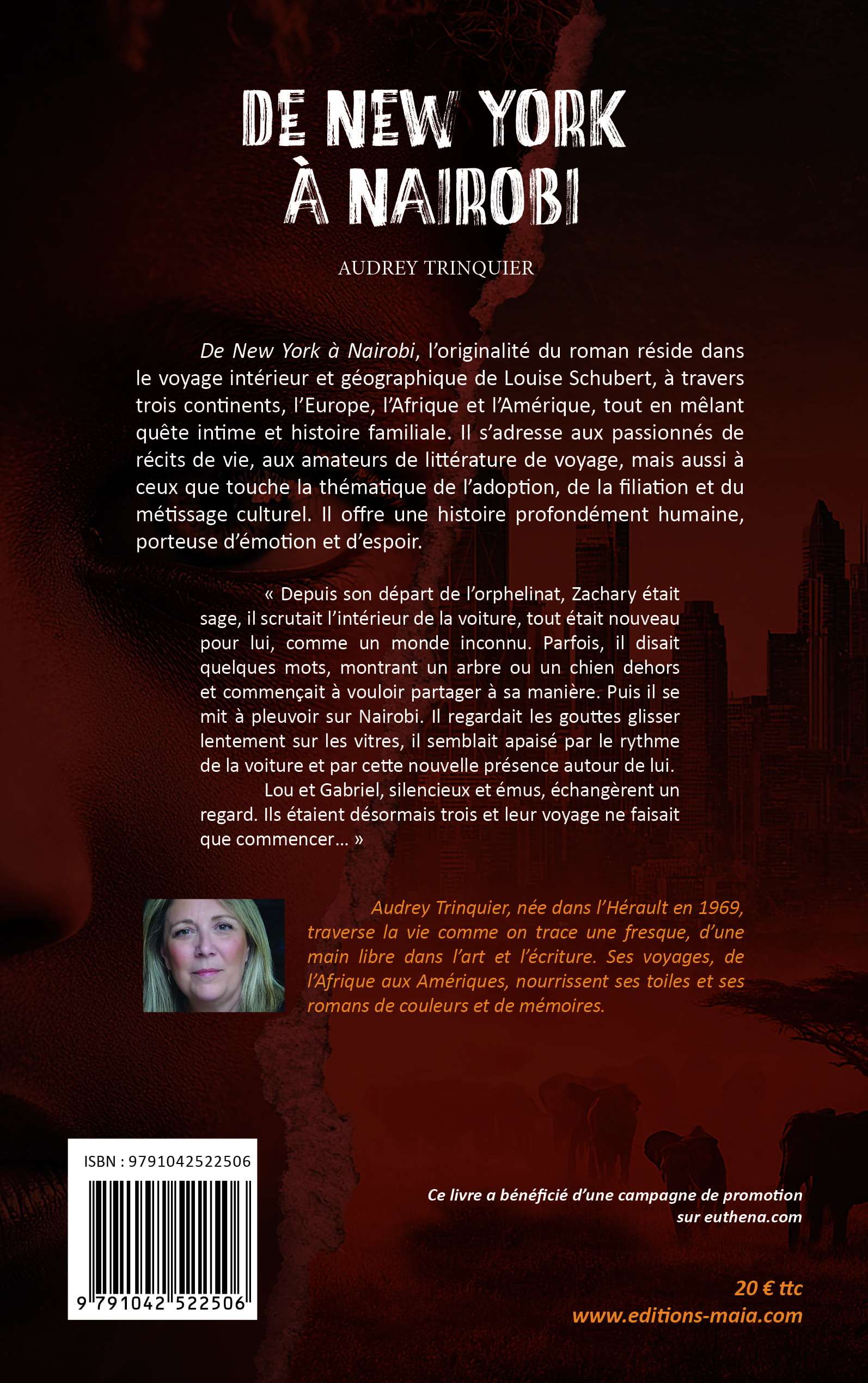 Audrey Trinquier, De New York à Nairobi