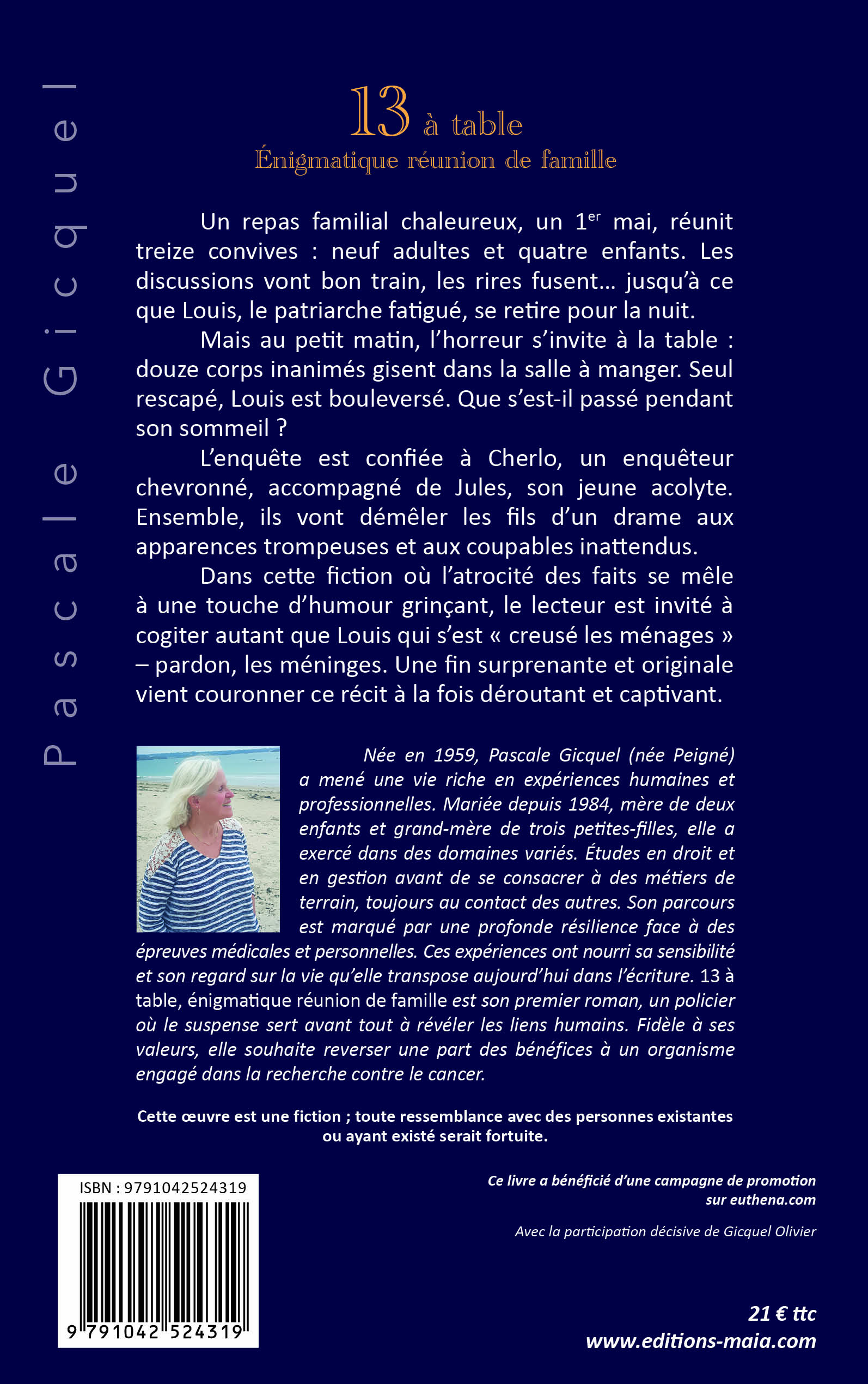 Pascale Gicquel, 13 à table, Énigmatique réunion de famille