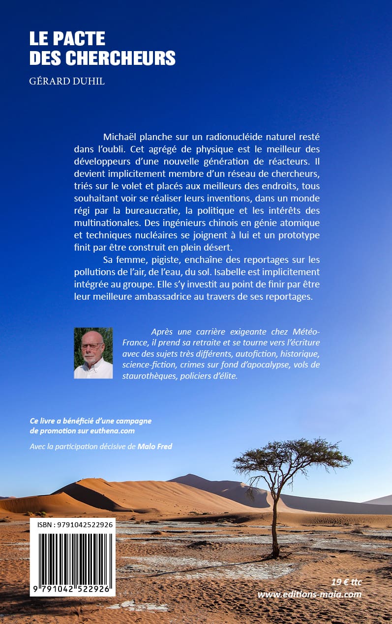 Gérard Duhil, Le pacte des chercheurs