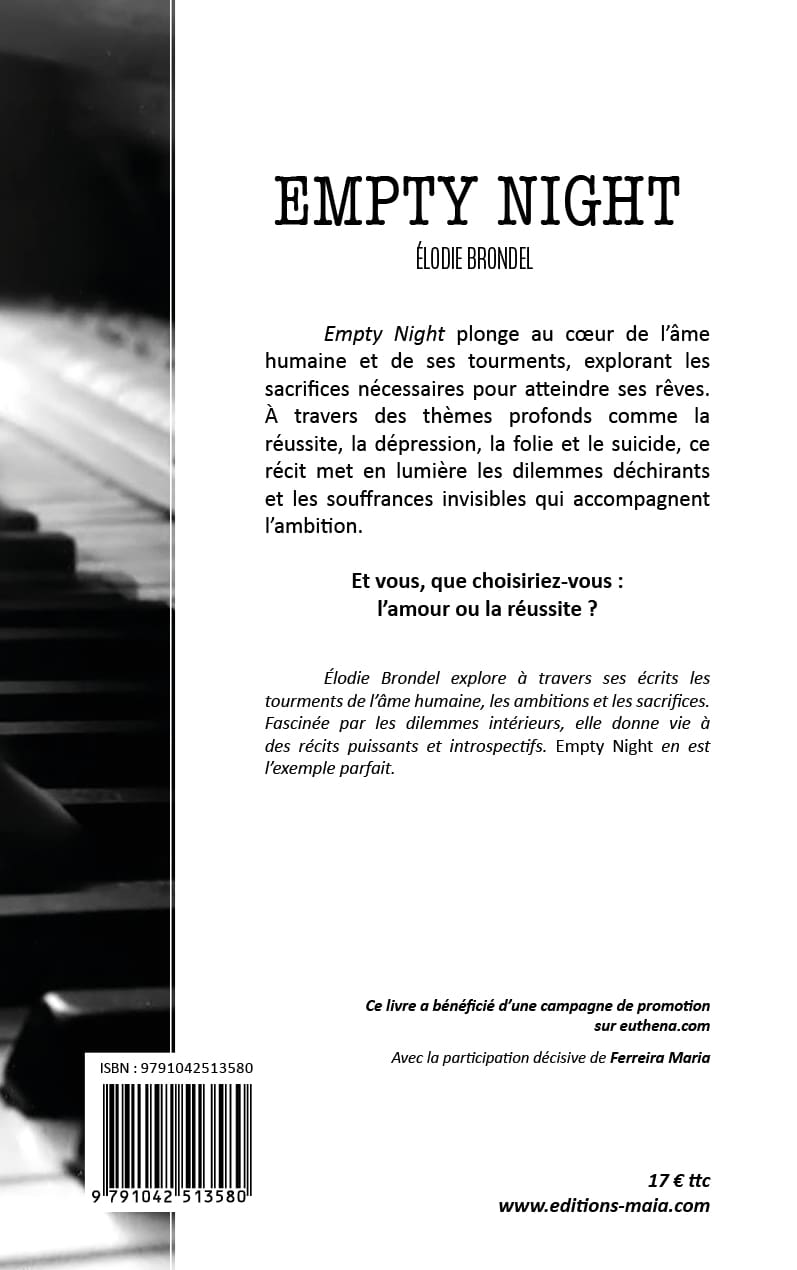 Élodie Brondel, Empty Night