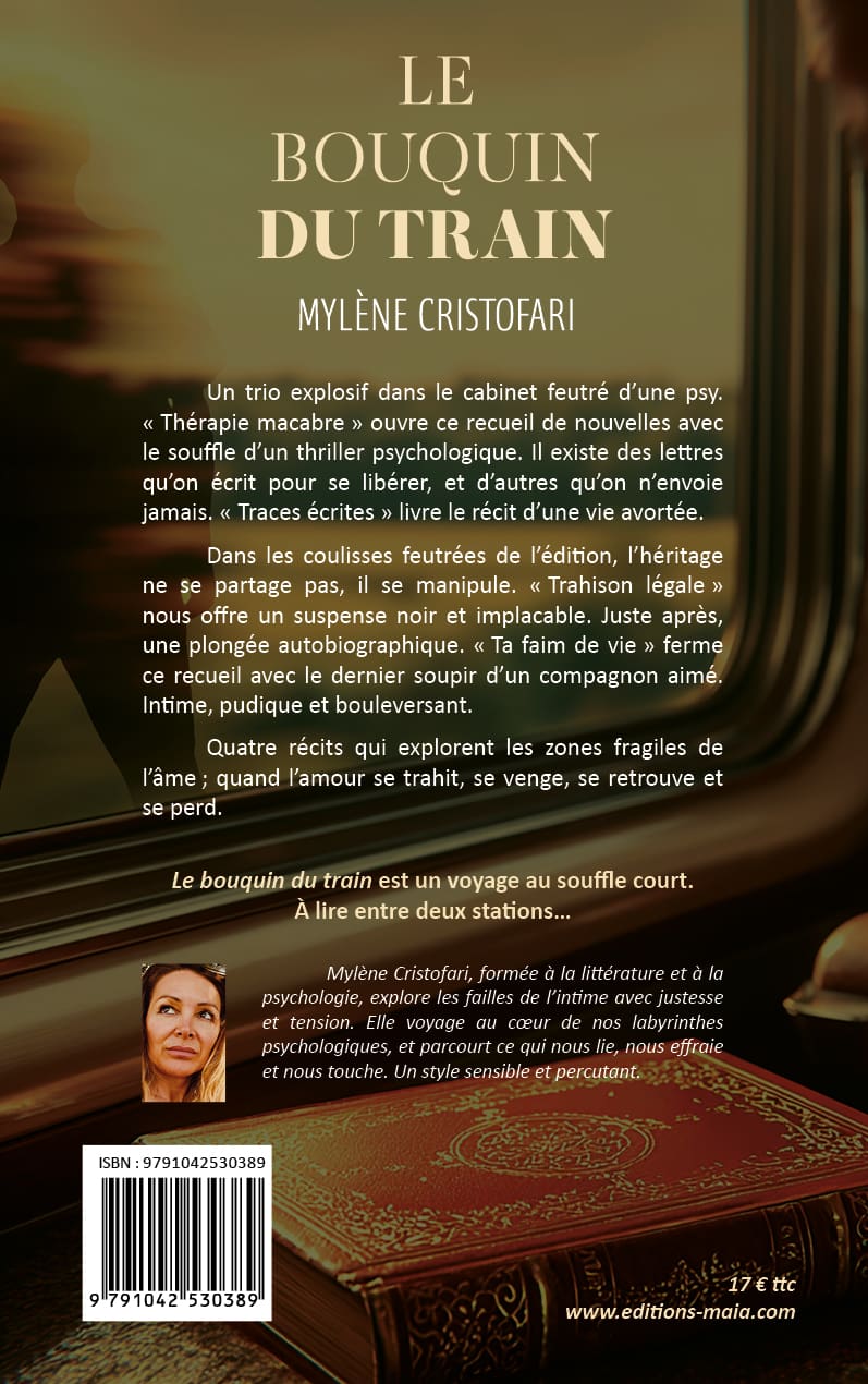 Mylène Cristofari, Le bouquin du train