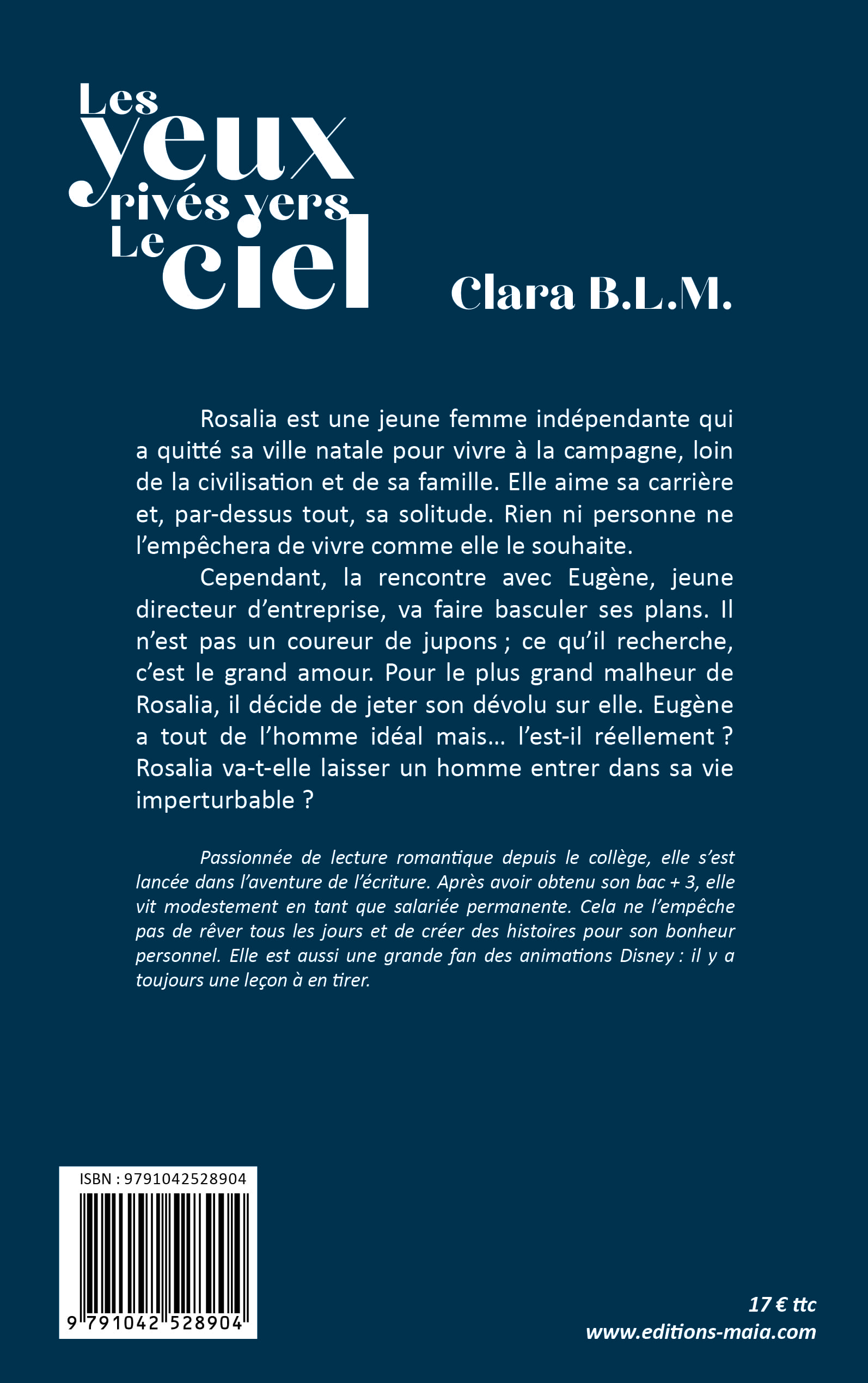 Clara B.L.M., Les yeux rivés vers le ciel